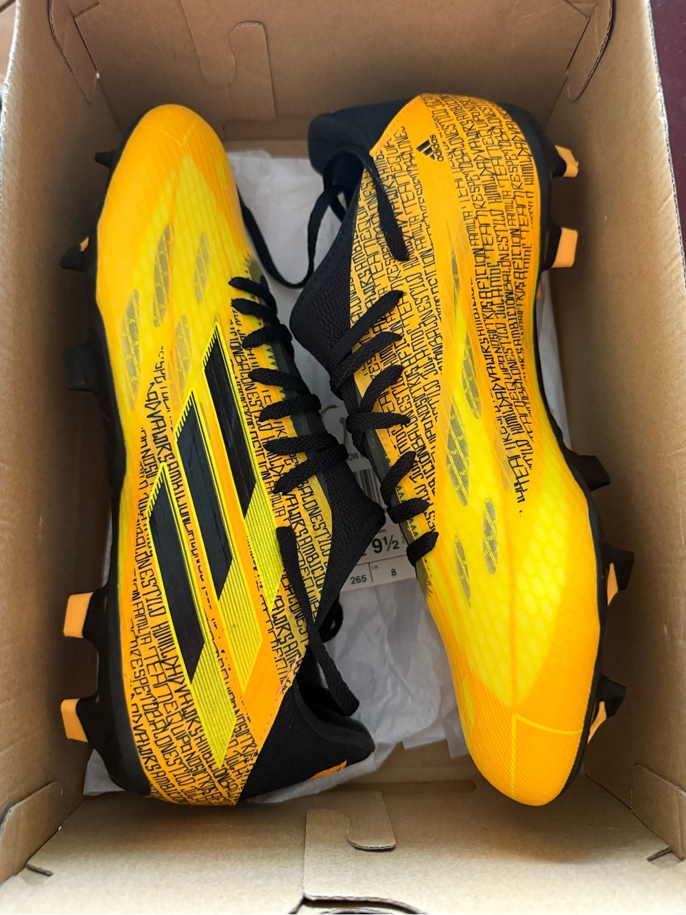 New Mens 8.5 Adidas Speedflow Messi .3 fg soccer cleats futbol shoes rare